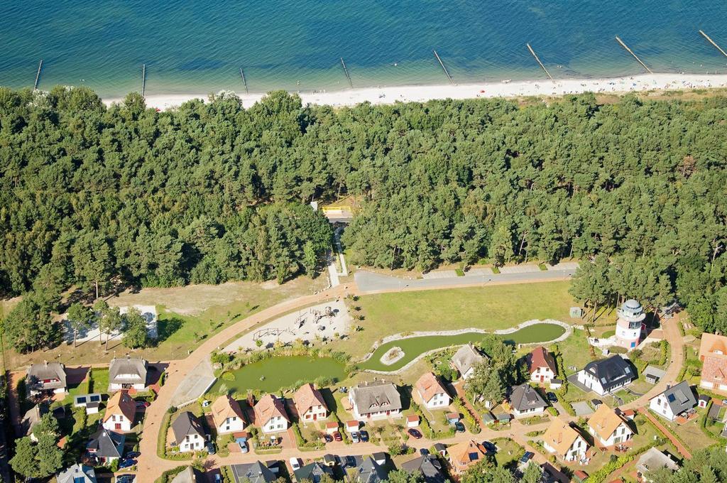 Duenenresidenz Glowe - Ferienhaus Maxi 200 M Zum Strand Exteriör bild