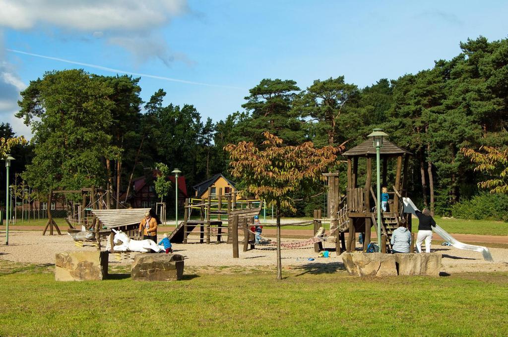 Duenenresidenz Glowe - Ferienhaus Maxi 200 M Zum Strand Exteriör bild